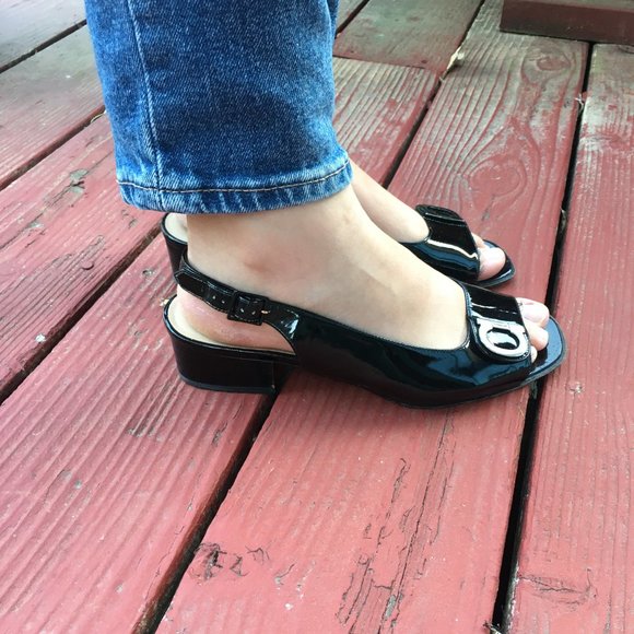 Kitten heel Slingbacks - Picture 2 of 7